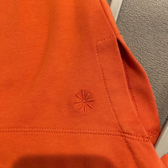 Isaac Mizrahi Live Essentials Orange Tangerine Long Sleeve Cotton - Large - Picture 8 of 10